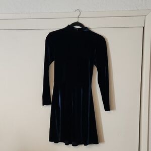 American Apparel Black Long Sleeve Dress